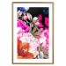Wall Poster Scent of Summer - colorful composition with flowers on glamour black 117998 additionalThumb 14