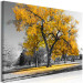 Large canvas print Autumn in the Park (Gold) [Large Format] 125598 additionalThumb 3