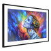 Poster Fragility - abstract woman on a colorful background in a watercolor style 127098 additionalThumb 6