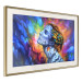 Poster Fragility - abstract woman on a colorful background in a watercolor style 127098 additionalThumb 3