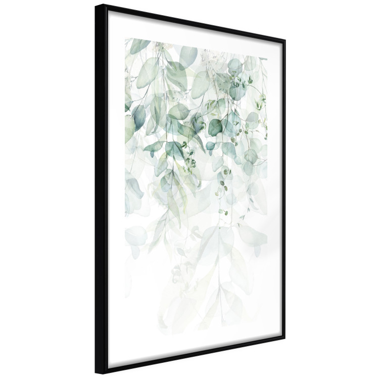 Wall Poster Gentle Touch of Nature - jungle leaves composition on white background 127898 additionalImage 4