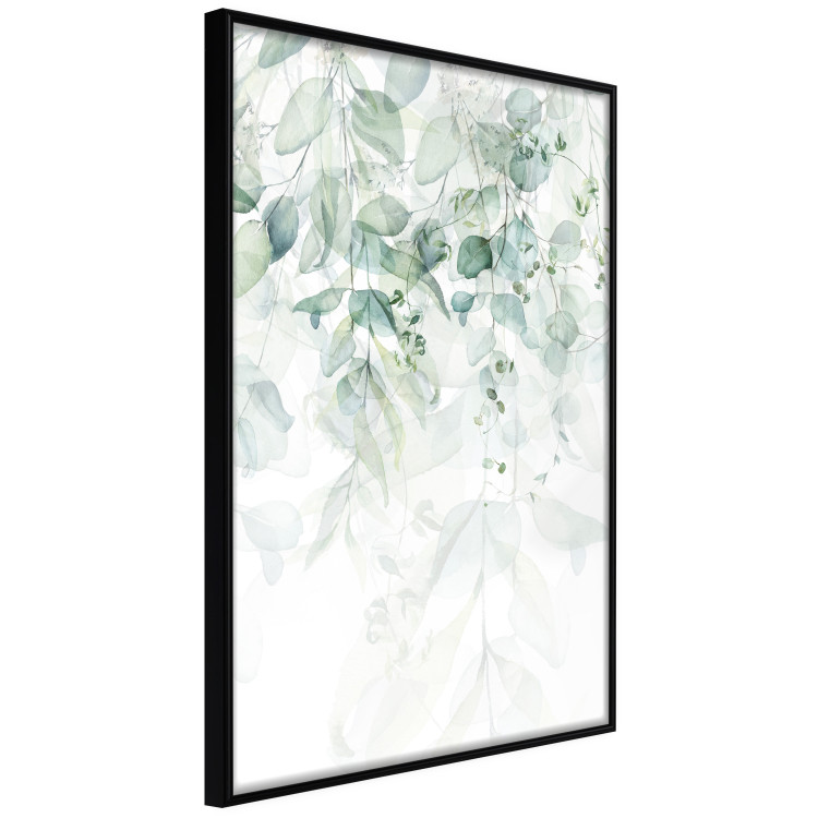 Wall Poster Gentle Touch of Nature - jungle leaves composition on white background 127898 additionalImage 11