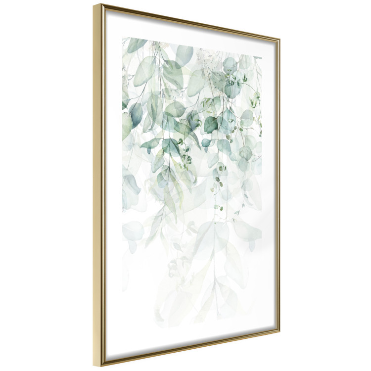 Wall Poster Gentle Touch of Nature - jungle leaves composition on white background 127898 additionalImage 9