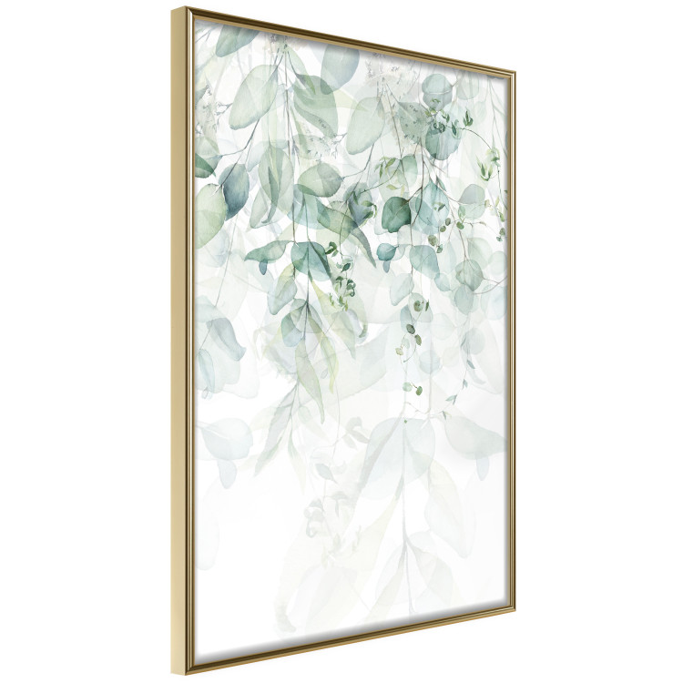 Wall Poster Gentle Touch of Nature - jungle leaves composition on white background 127898 additionalImage 12