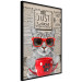 Wall Poster Cat with Coffee - funny composition with domestic pet and text in the background 129098 additionalThumb 11