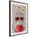 Wall Poster Cat with Coffee - funny composition with domestic pet and text in the background 129098 additionalThumb 2
