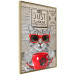 Wall Poster Cat with Coffee - funny composition with domestic pet and text in the background 129098 additionalThumb 12