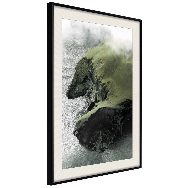 Poster Marriage of Sea and Land - seascape and cliffs on a green island 130298 additionalImage 4