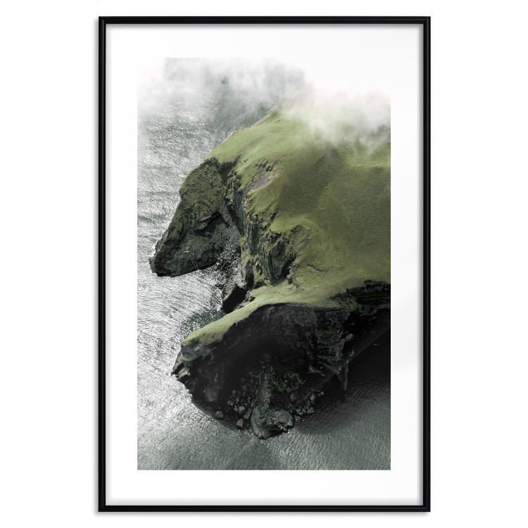 Poster Marriage of Sea and Land - seascape and cliffs on a green island 130298 additionalImage 15
