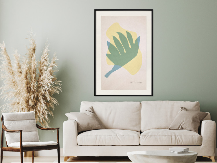 Wall Poster Love Nature - abstract geometric figures in pastel colors 134998 additionalImage 22