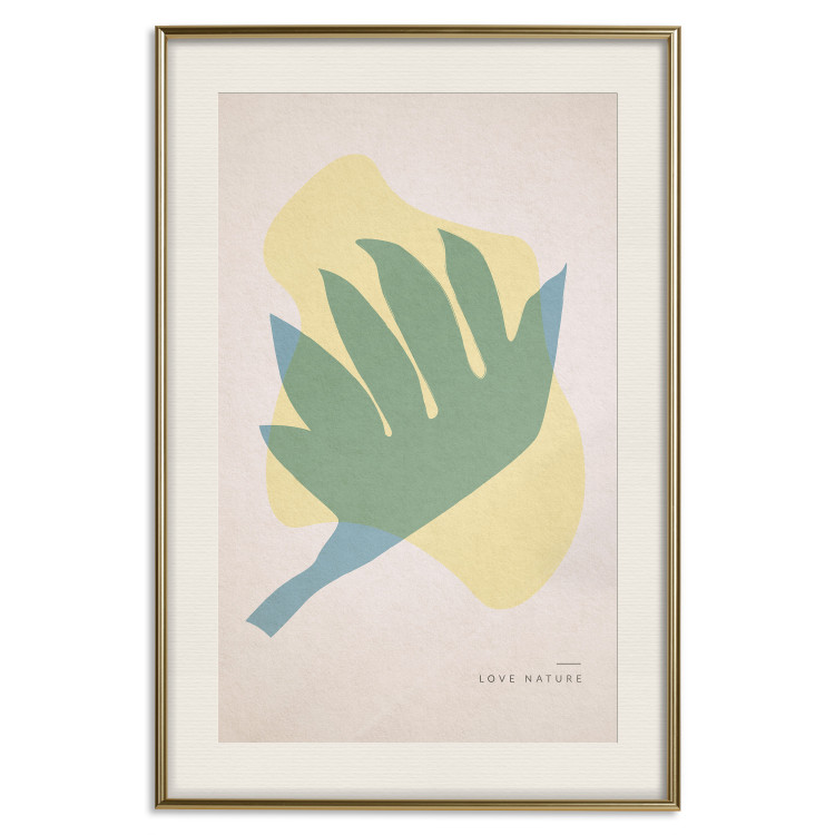 Wall Poster Love Nature - abstract geometric figures in pastel colors 134998 additionalImage 21