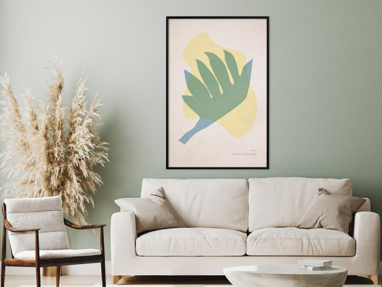 Wall Poster Love Nature - abstract geometric figures in pastel colors 134998 additionalImage 6