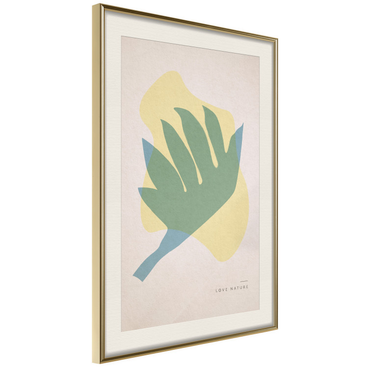 Wall Poster Love Nature - abstract geometric figures in pastel colors 134998 additionalImage 3