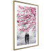 Wall Poster April in Paris - romantic landscape of Paris and a tree with pink leaves 135098 additionalThumb 7