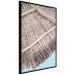 Wall Poster Exotic Structure - landscape of a tropical cottage roof against sky 135298 additionalThumb 3