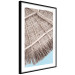 Wall Poster Exotic Structure - landscape of a tropical cottage roof against sky 135298 additionalThumb 5