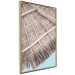 Wall Poster Exotic Structure - landscape of a tropical cottage roof against sky 135298 additionalThumb 10