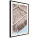 Wall Poster Exotic Structure - landscape of a tropical cottage roof against sky 135298 additionalThumb 8