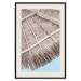 Wall Poster Exotic Structure - landscape of a tropical cottage roof against sky 135298 additionalThumb 17