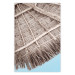 Wall Poster Exotic Structure - landscape of a tropical cottage roof against sky 135298