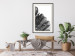 Poster Banana Fan - gray leaves with distinct texture on a white background 135598 additionalThumb 15