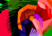 Large canvas print Rainbow Lion [Large Format] 136398 additionalThumb 5