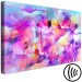 Canvas Art Print Crazy Colors (1-piece) Wide - watercolors in colorful abstraction 138198 additionalThumb 6