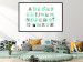 Poster English Alphabet for Children - Gray and Mint Letters with Animals 146498 additionalThumb 21