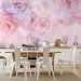 Photo Wallpaper Moody Roses - Pink Abstract Flowers in a Romantic Style 146598 additionalThumb 6