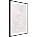 Wall Poster Grooves - Abstract Shapes in Organic Shaped Cement 149898 additionalThumb 6