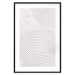 Wall Poster Grooves - Abstract Shapes in Organic Shaped Cement 149898 additionalThumb 25