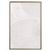 Wall Poster Grooves - Abstract Shapes in Organic Shaped Cement 149898 additionalThumb 22
