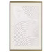 Wall Poster Grooves - Abstract Shapes in Organic Shaped Cement 149898 additionalThumb 27