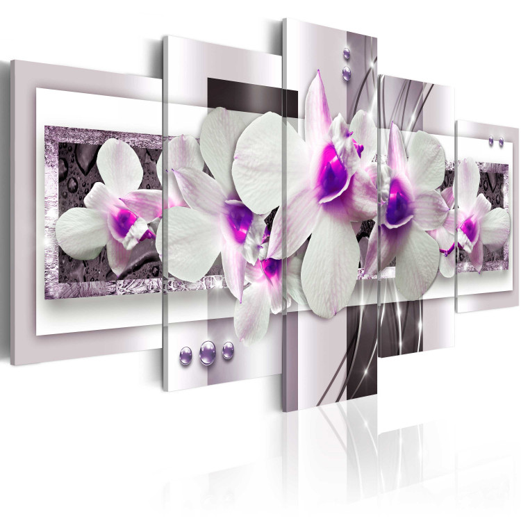 Canvas Art Print With violet accent 49998 additionalImage 2