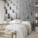 Wall Mural Grey abstraction - geometric figures creating the illusion of space 88798 additionalThumb 2