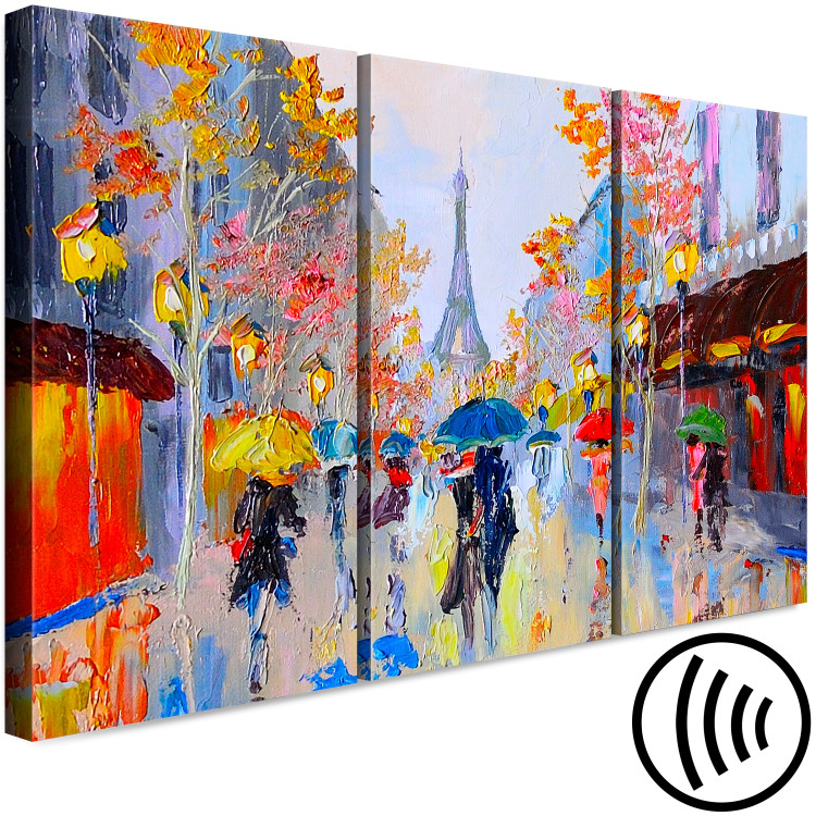 Canvas Print Rainy Paris 90398 additionalImage 6