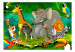 Wall Mural Colourful Safari 94798 additionalThumb 1