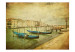 Wall Mural Grand Canal, Venice - architecture, gondolas and city in retro and vintage background 97198 additionalThumb 1