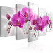 Canvas Abstract Garden: Pink Orchids 98098 additionalThumb 2