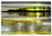 Canvas Tranquil Lake (1-piece) - Sunrise over the Water Surface 106709