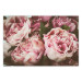 Wall Poster Pink Peonies - floral composition with flowers in pastel colors 116409
