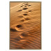 Wall Poster Footprints in the Sand - a desert dune landscape in shades of orange 116509 additionalThumb 16