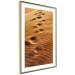 Wall Poster Footprints in the Sand - a desert dune landscape in shades of orange 116509 additionalThumb 6