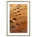 Wall Poster Footprints in the Sand - a desert dune landscape in shades of orange 116509 additionalThumb 14