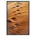 Wall Poster Footprints in the Sand - a desert dune landscape in shades of orange 116509 additionalThumb 18