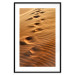 Wall Poster Footprints in the Sand - a desert dune landscape in shades of orange 116509 additionalThumb 15