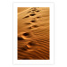 Wall Poster Footprints in the Sand - a desert dune landscape in shades of orange 116509 additionalThumb 19