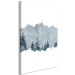 Canvas Picturesque Siberia - a winter landscape of a forest and a starry sky 117709 additionalThumb 2
