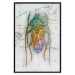 Poster Insect World - unique colorful composition on a marble-textured background 118509 additionalThumb 24