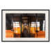 Wall Poster Long Journey - train with wooden seats in vintage motif 123809 additionalThumb 18